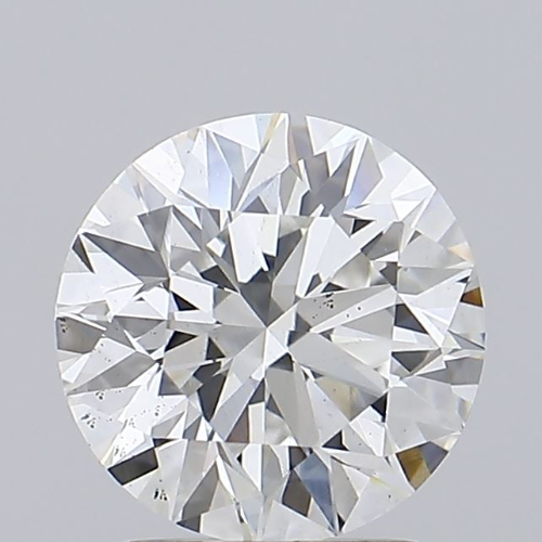 2.07 Carat F Color VS2 Clarity Round Shape Lab Grown Diamond